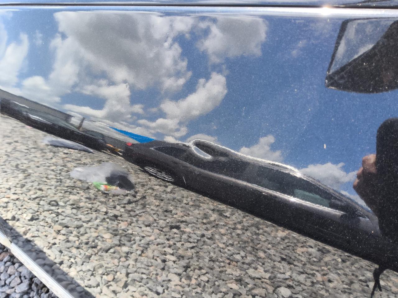 2013 Nissan Rogue S Black vin: JN8AS5MV6DW130633 Damage: Right Front Door, Dent(S) W/No Paint Dmg, 4 To 5 Inches