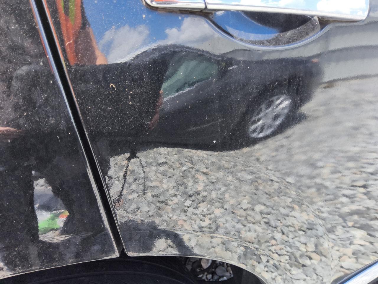 2013 Nissan Rogue S Black vin: JN8AS5MV6DW130633 Damage: Right Front Door, Chipped, 1