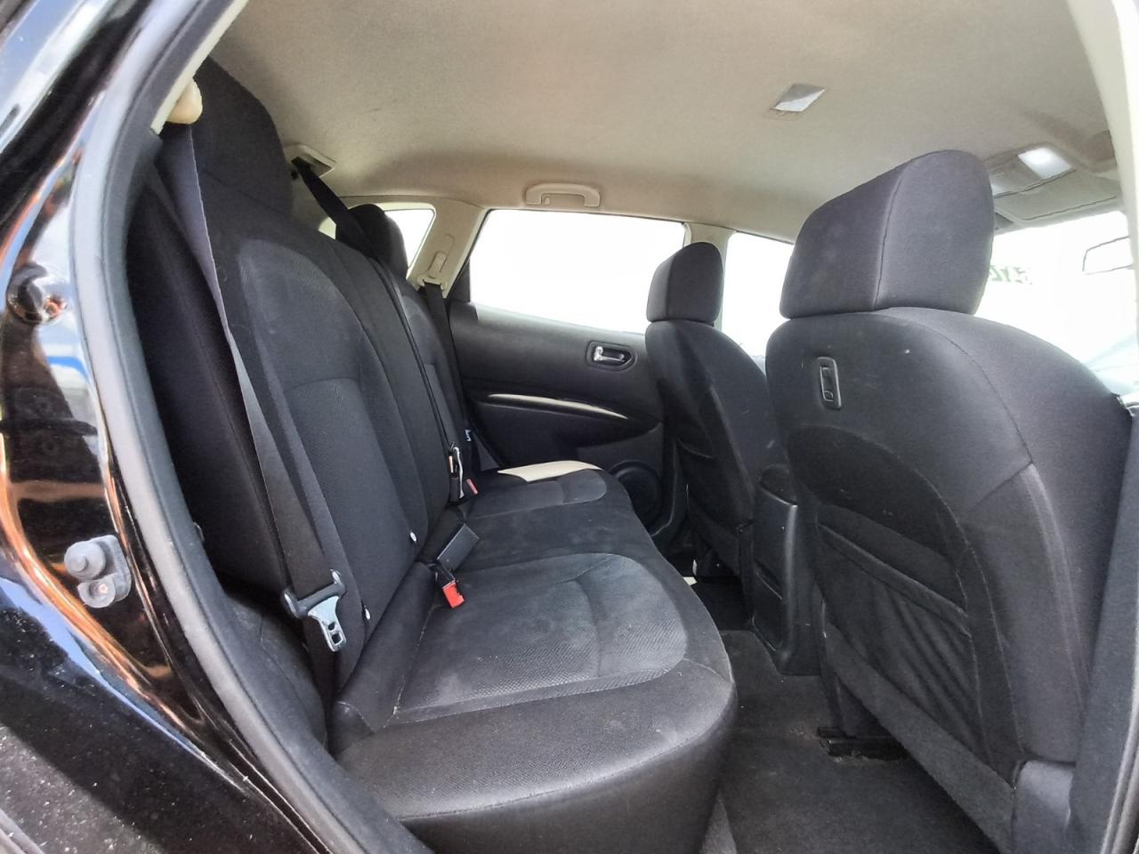 2013 Nissan Rogue S Black vin: JN8AS5MV6DW130633 Damage: Right Rear Seat Cushion, Stained, Permanent