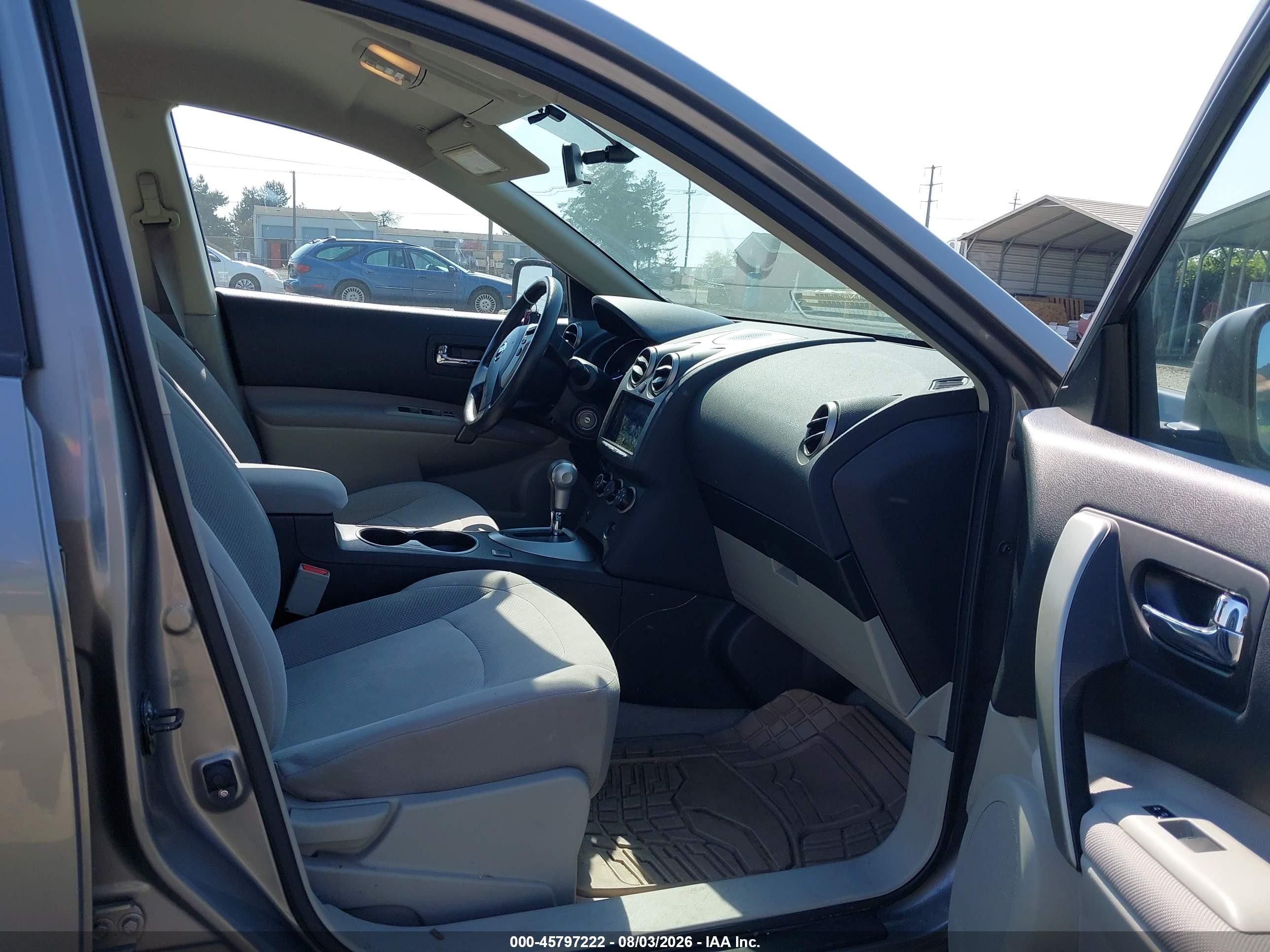 2013 Nissan Rogue S Gray vin: JN8AS5MV6DW135489