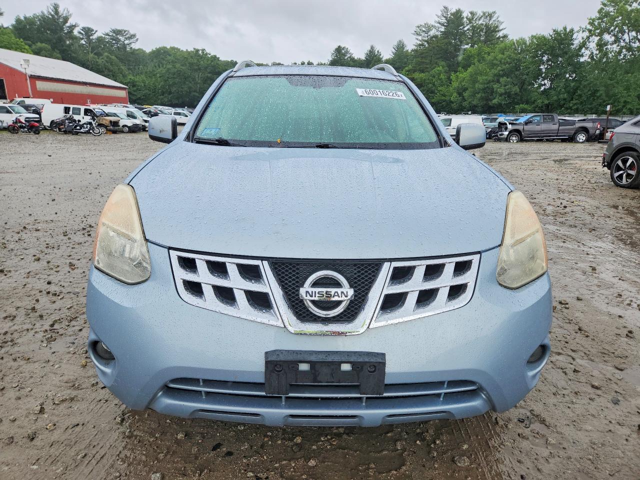 2013 Nissan Rogue S Синий vin: JN8AS5MV6DW146170