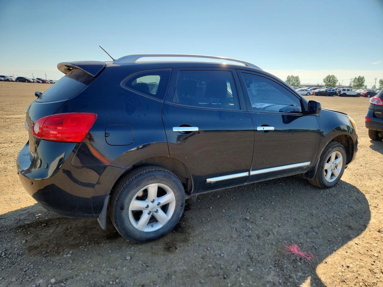 2013 Nissan Rogue S Black vin: JN8AS5MV6DW146282
