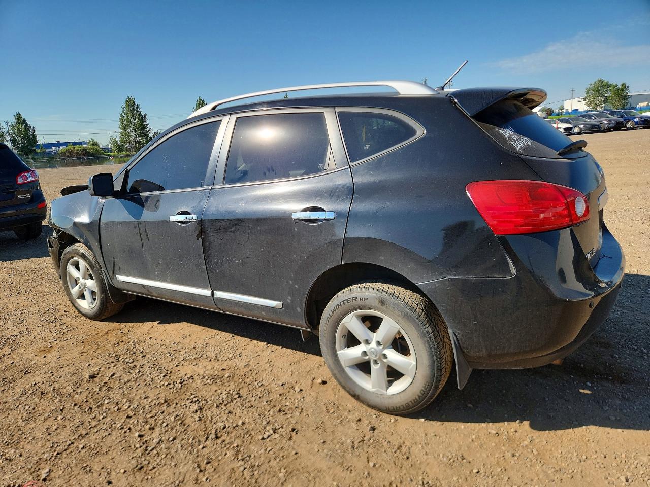 2013 Nissan Rogue S Black vin: JN8AS5MV6DW146282