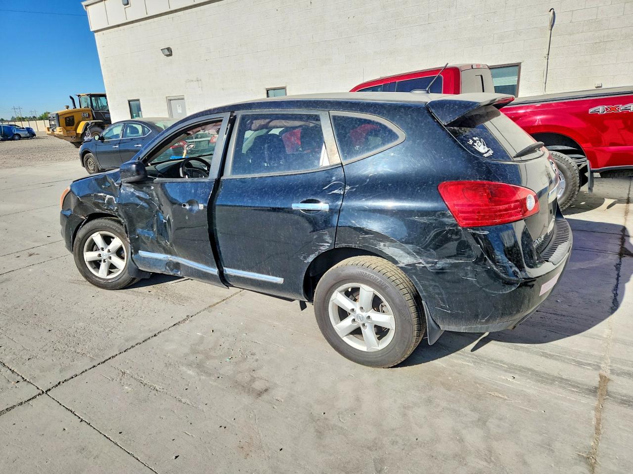 2013 Nissan Rogue Black vin: JN8AS5MV6DW146301