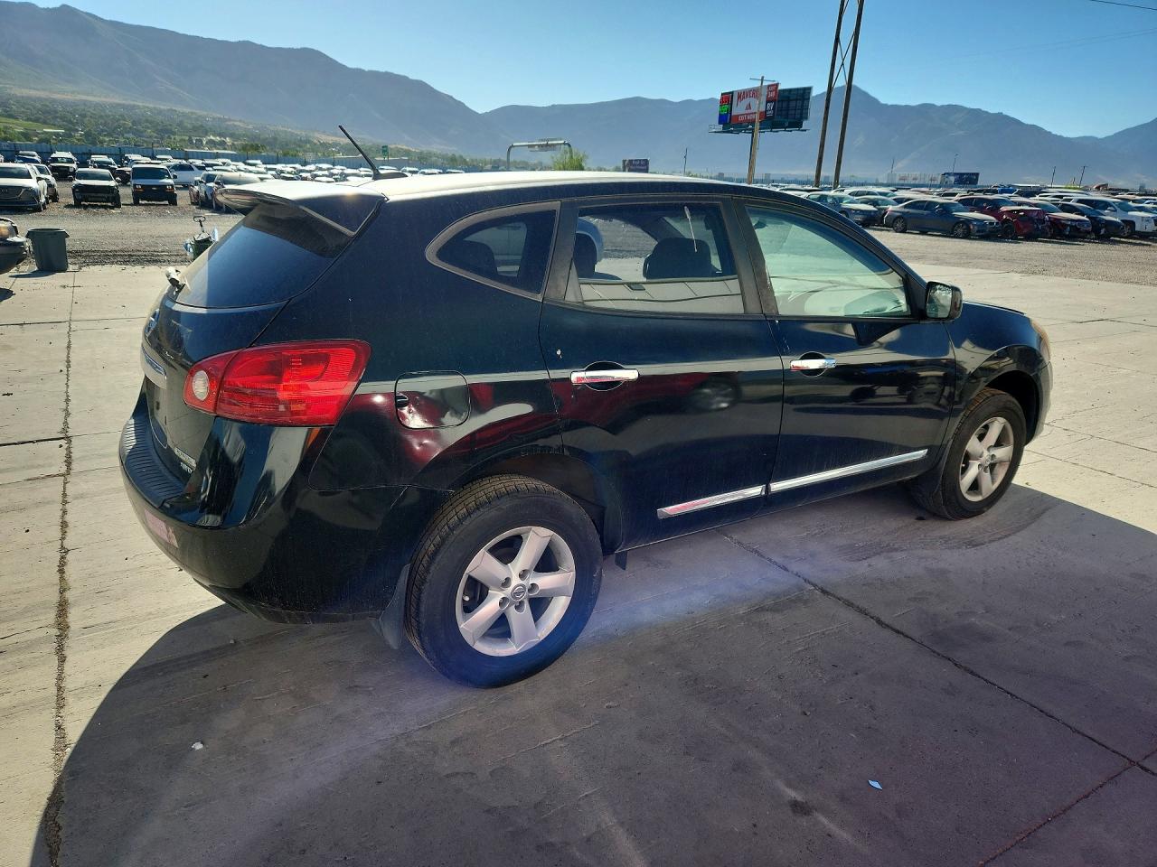 2013 Nissan Rogue Black vin: JN8AS5MV6DW146301