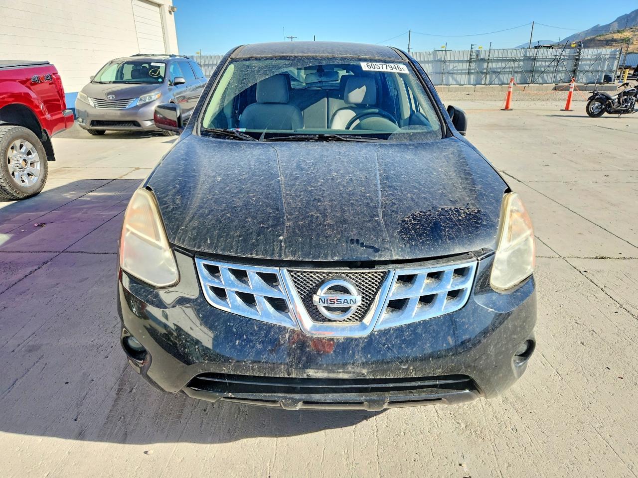2013 Nissan Rogue Black vin: JN8AS5MV6DW146301
