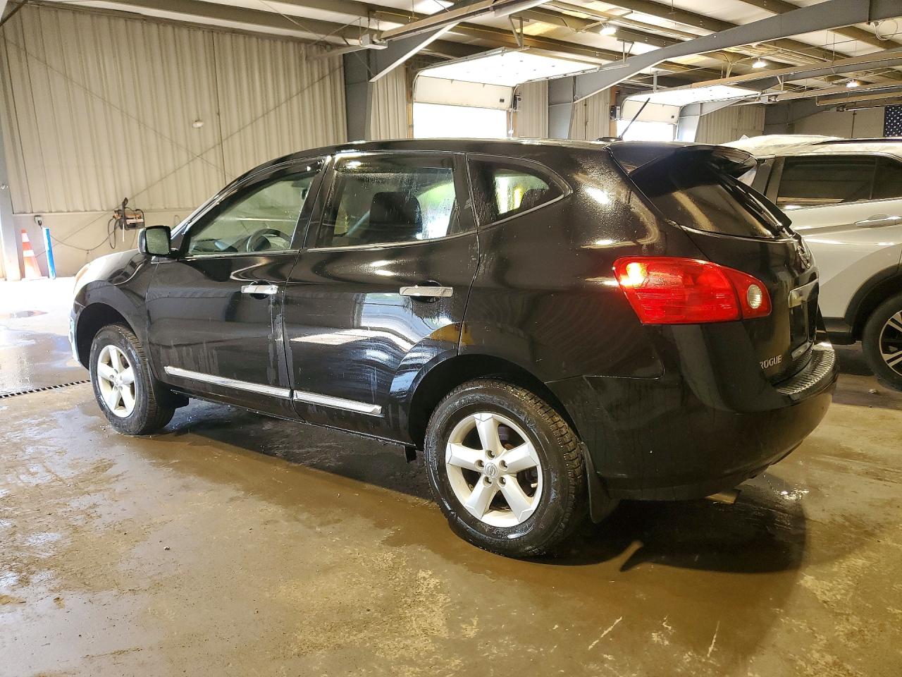 2013 Nissan Rogue S Black vin: JN8AS5MV6DW146606
