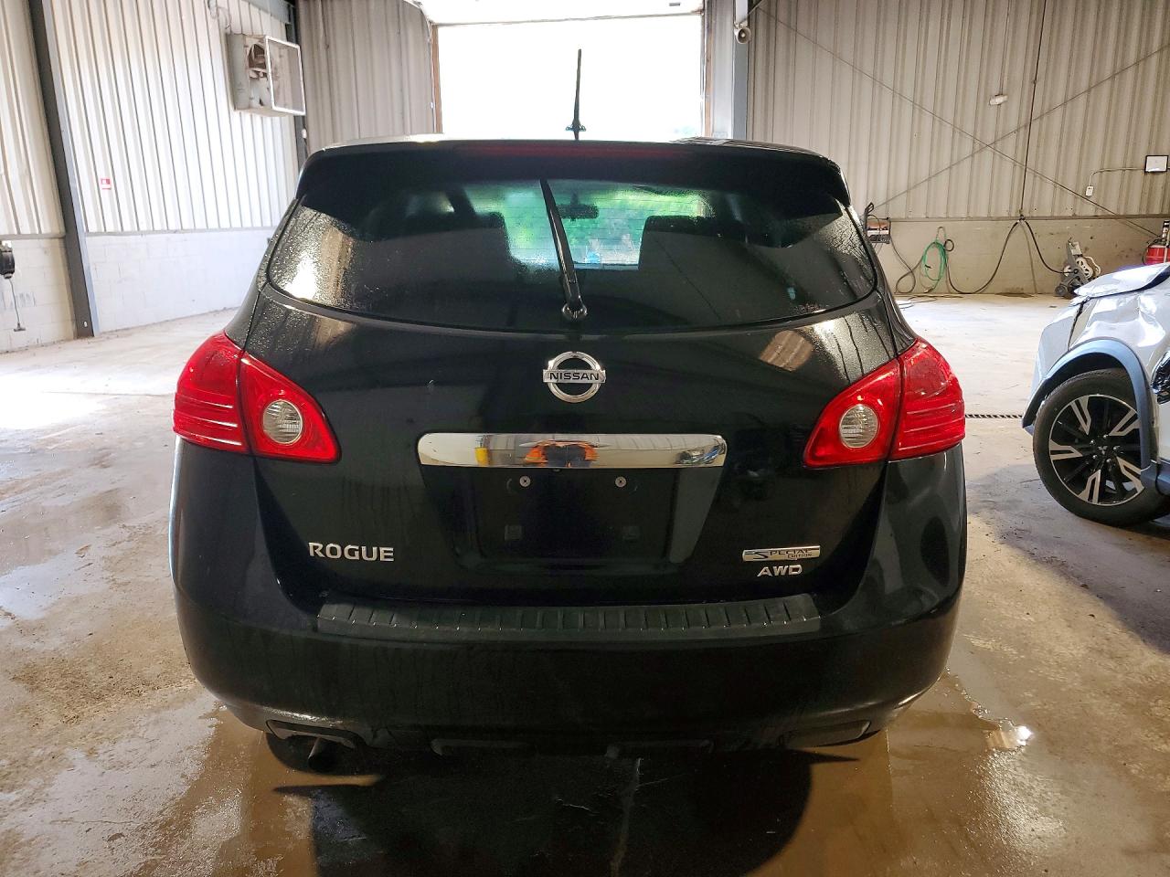 2013 Nissan Rogue S Black vin: JN8AS5MV6DW146606