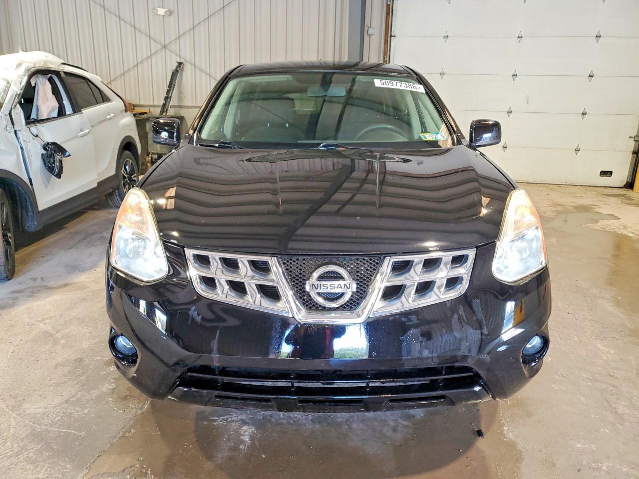 2013 Nissan Rogue S Black vin: JN8AS5MV6DW146606