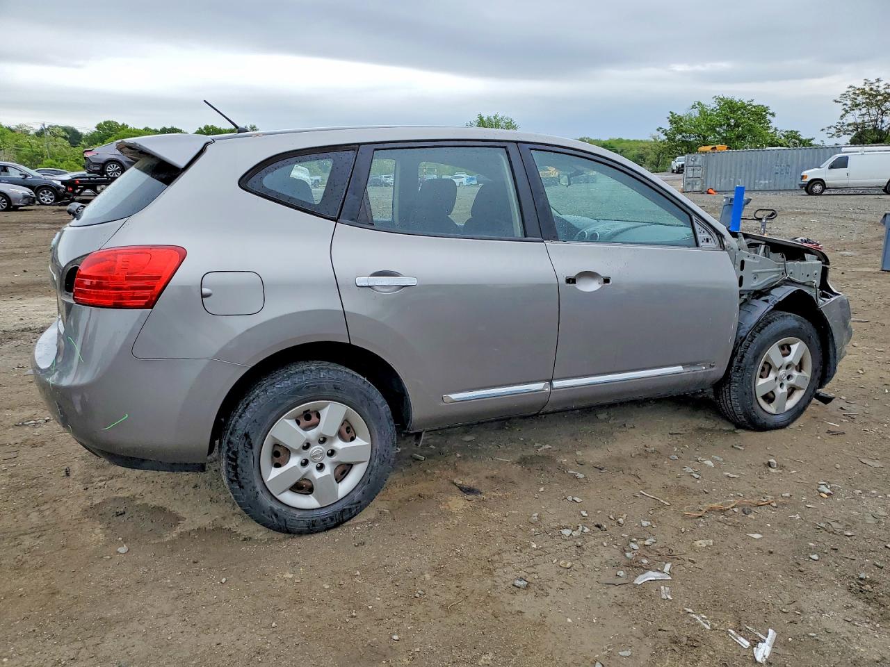 2013 Nissan Rogue S Gray vin: JN8AS5MV6DW148792