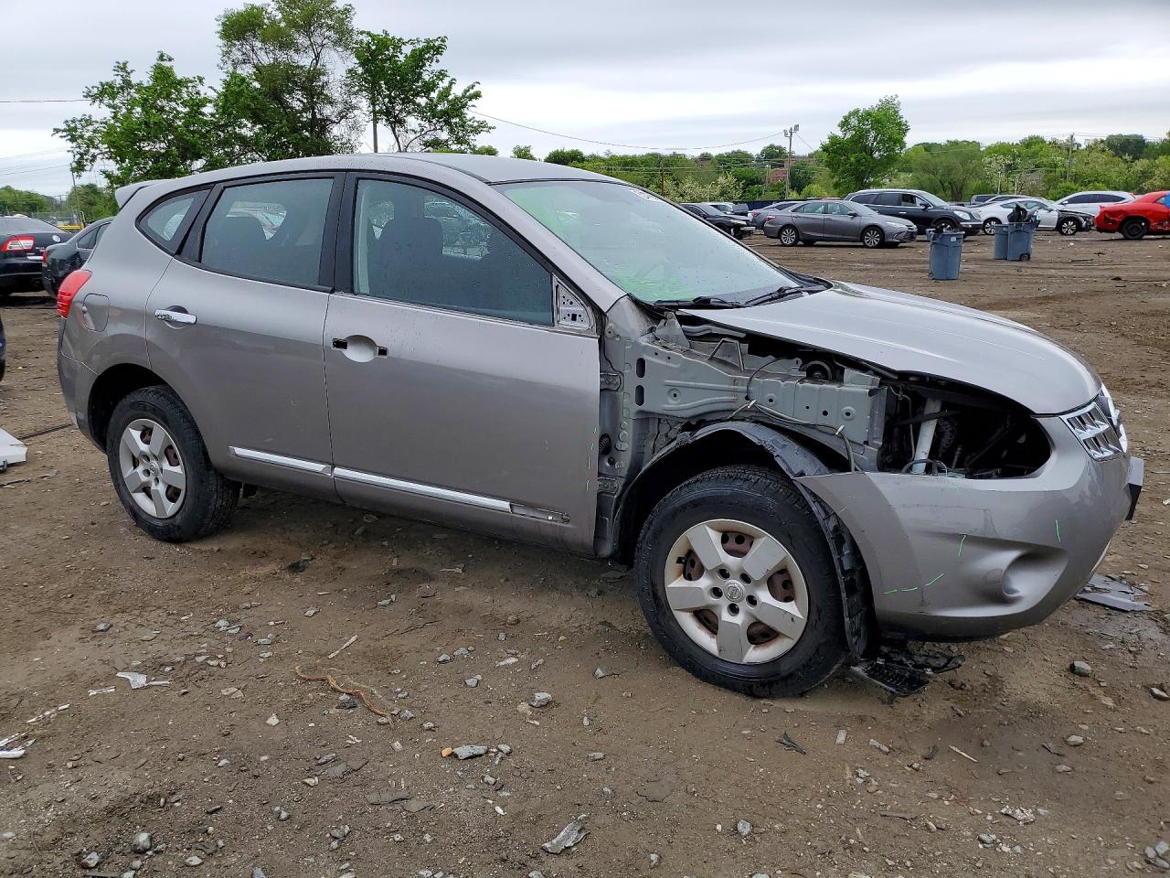 2013 Nissan Rogue S Gray vin: JN8AS5MV6DW148792