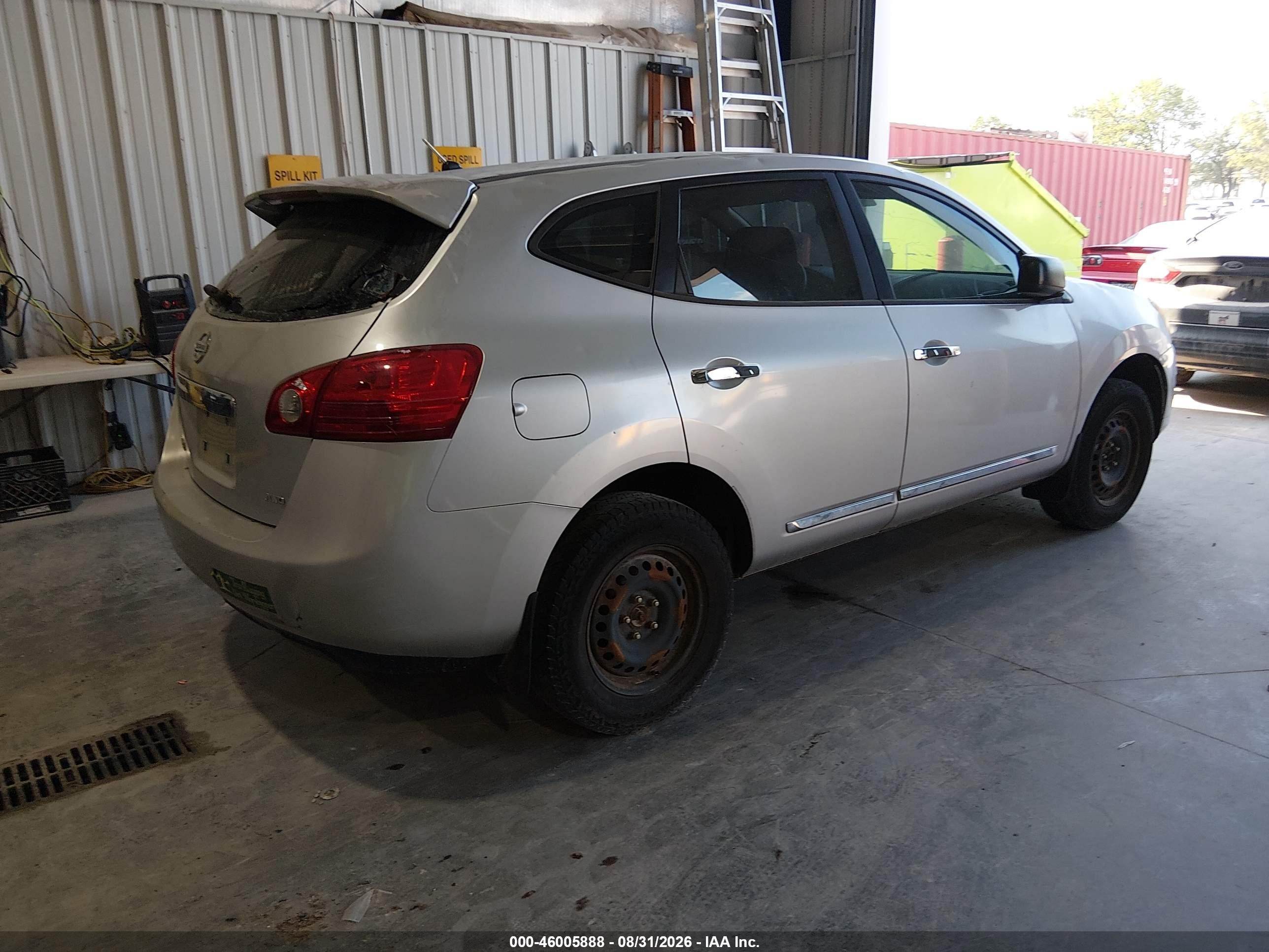 2013 Nissan Rogue S Серебряный vin: JN8AS5MV6DW151255