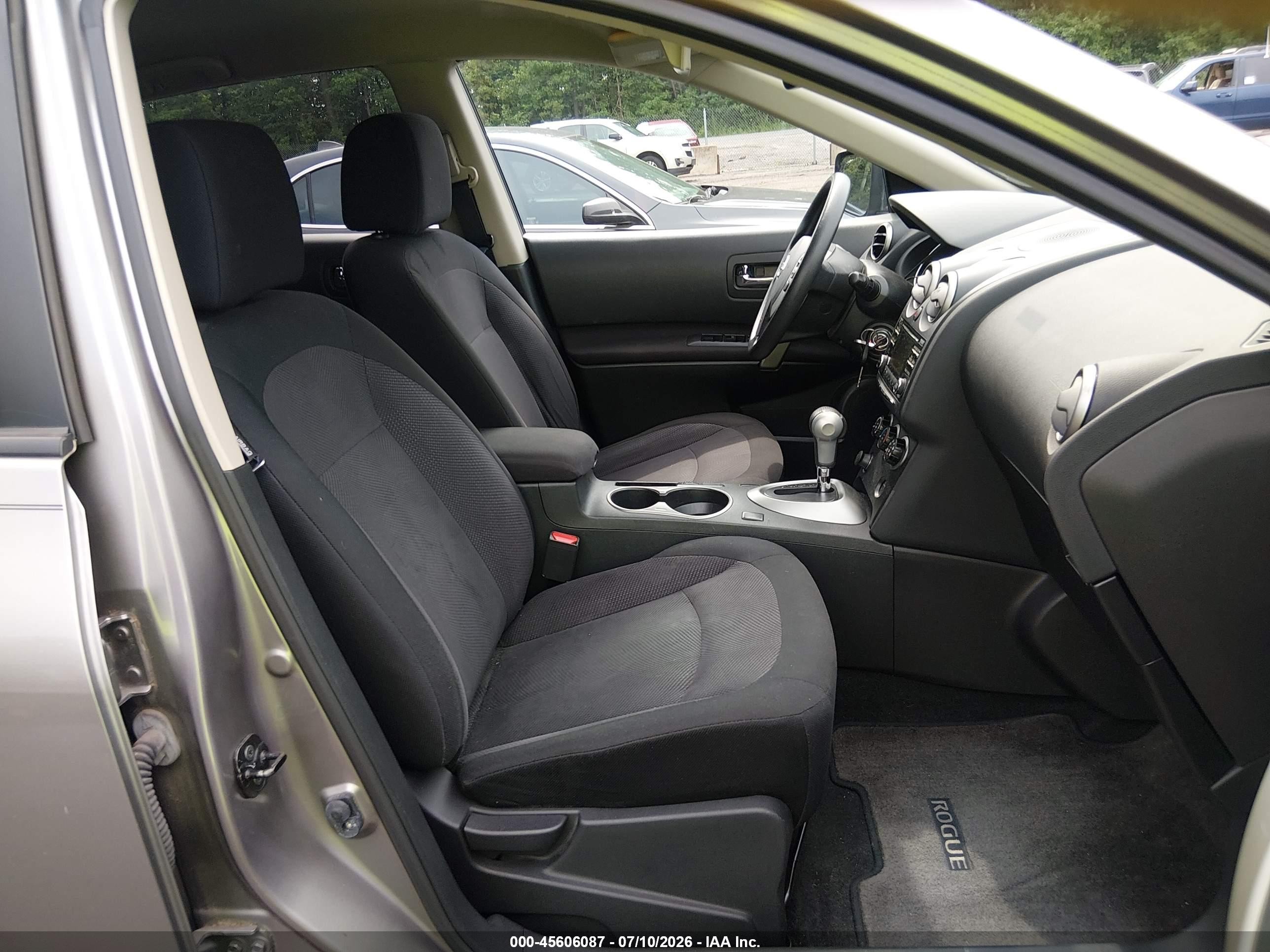 2013 Nissan Rogue S Gray vin: JN8AS5MV6DW602300