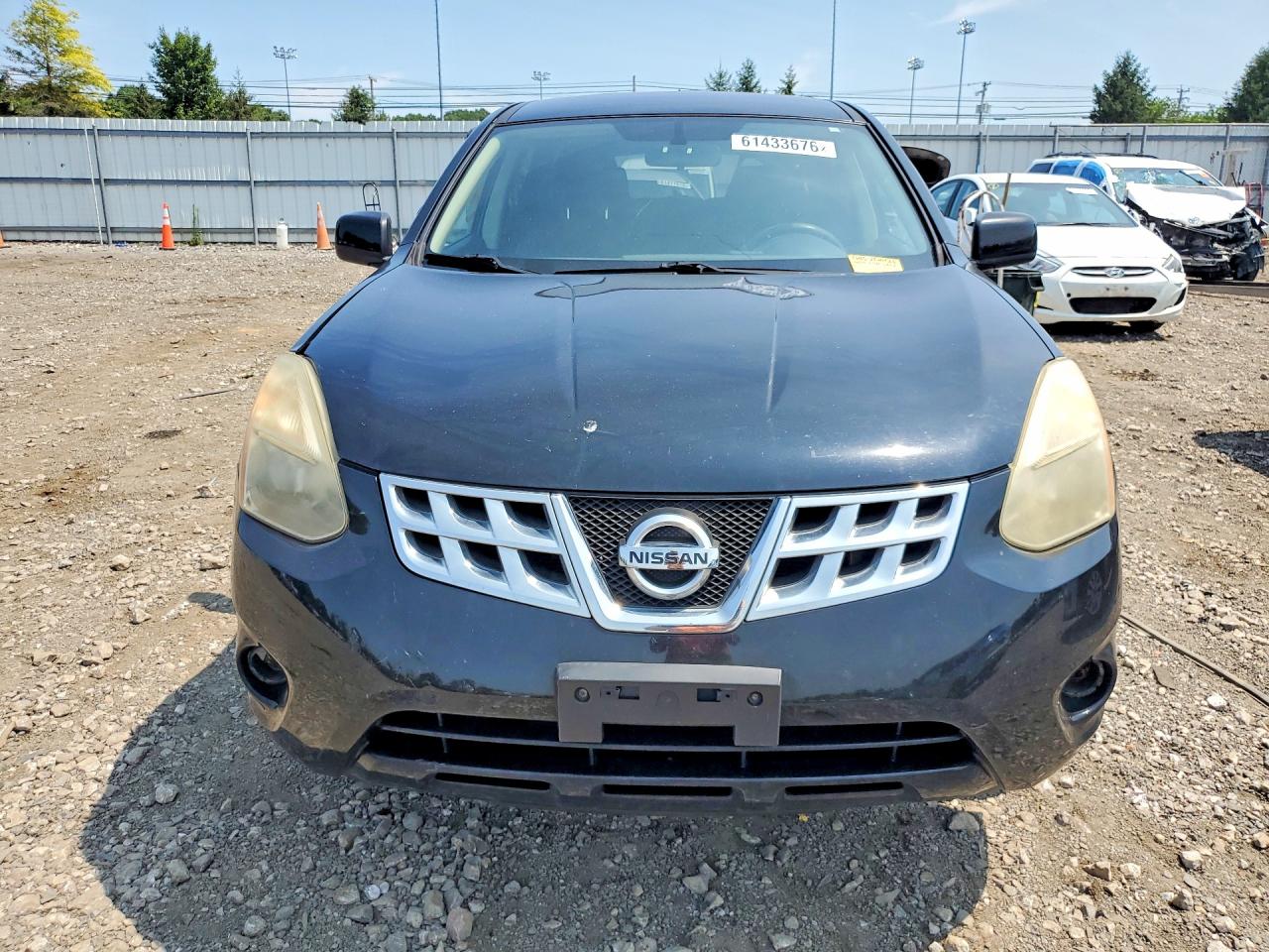 2013 Nissan Rogue S Black vin: JN8AS5MV6DW605455
