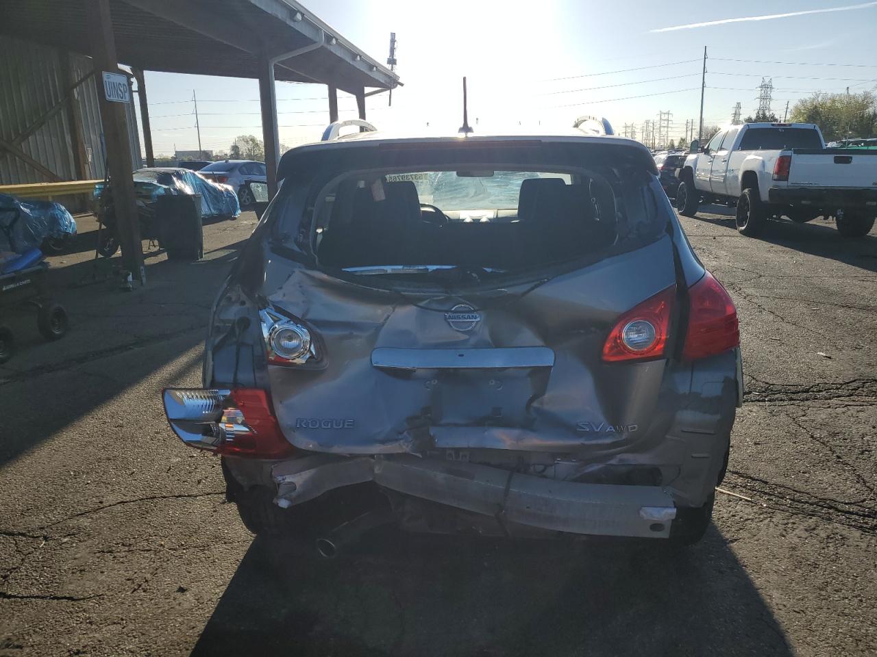 2013 Nissan Rogue S Gray vin: JN8AS5MV6DW606282