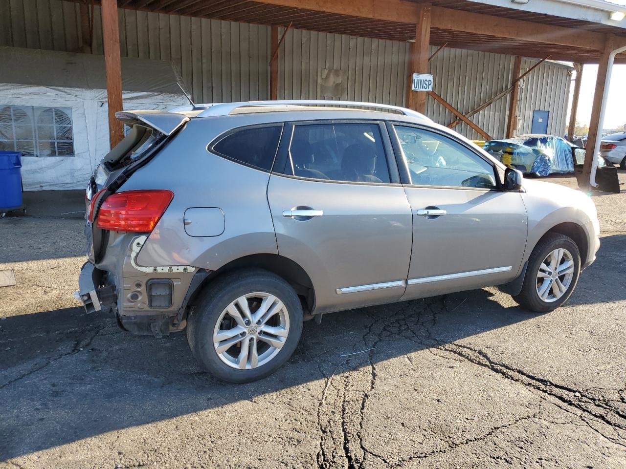 2013 Nissan Rogue S Gray vin: JN8AS5MV6DW606282