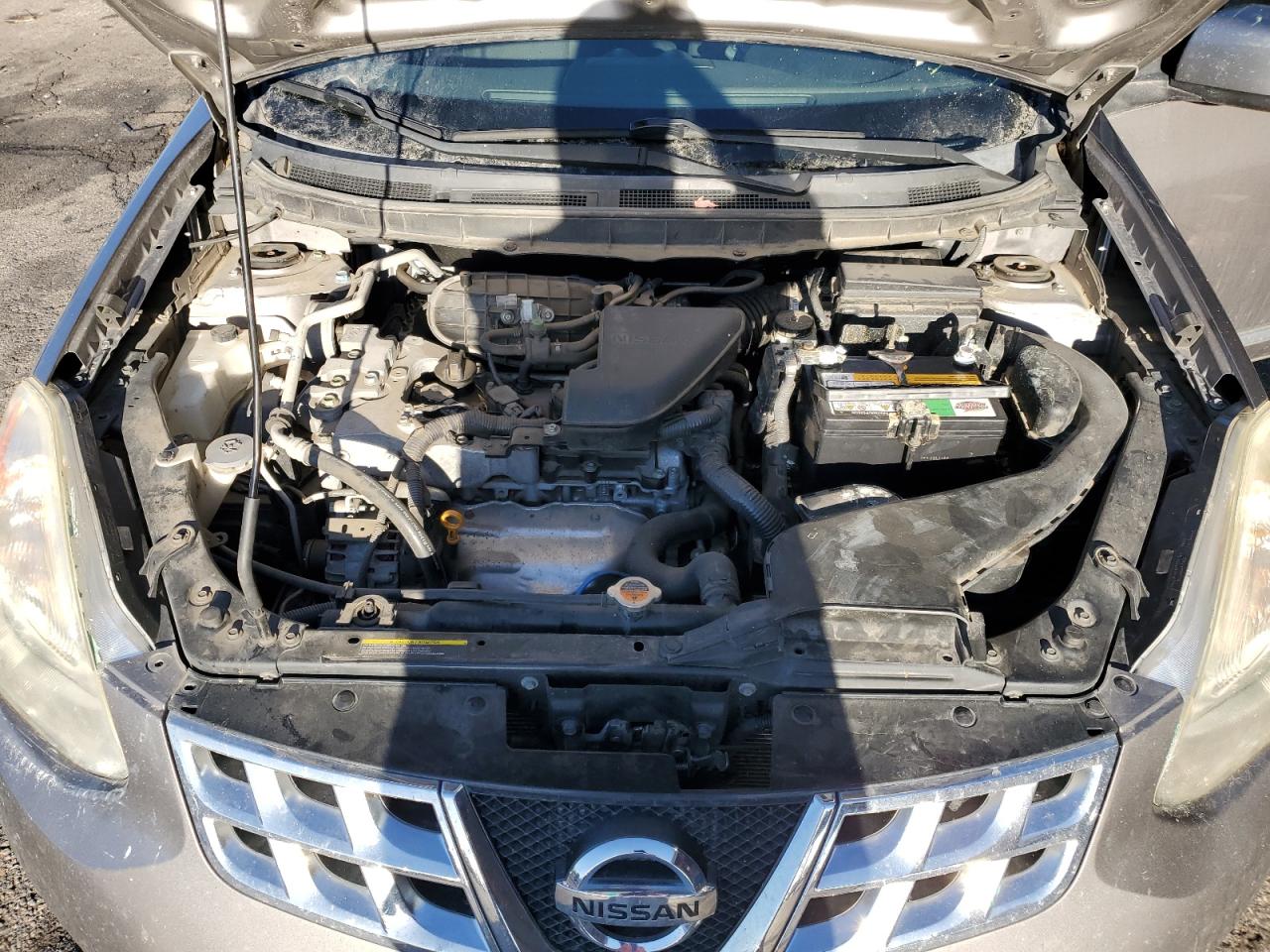 2013 Nissan Rogue S Gray vin: JN8AS5MV6DW606282