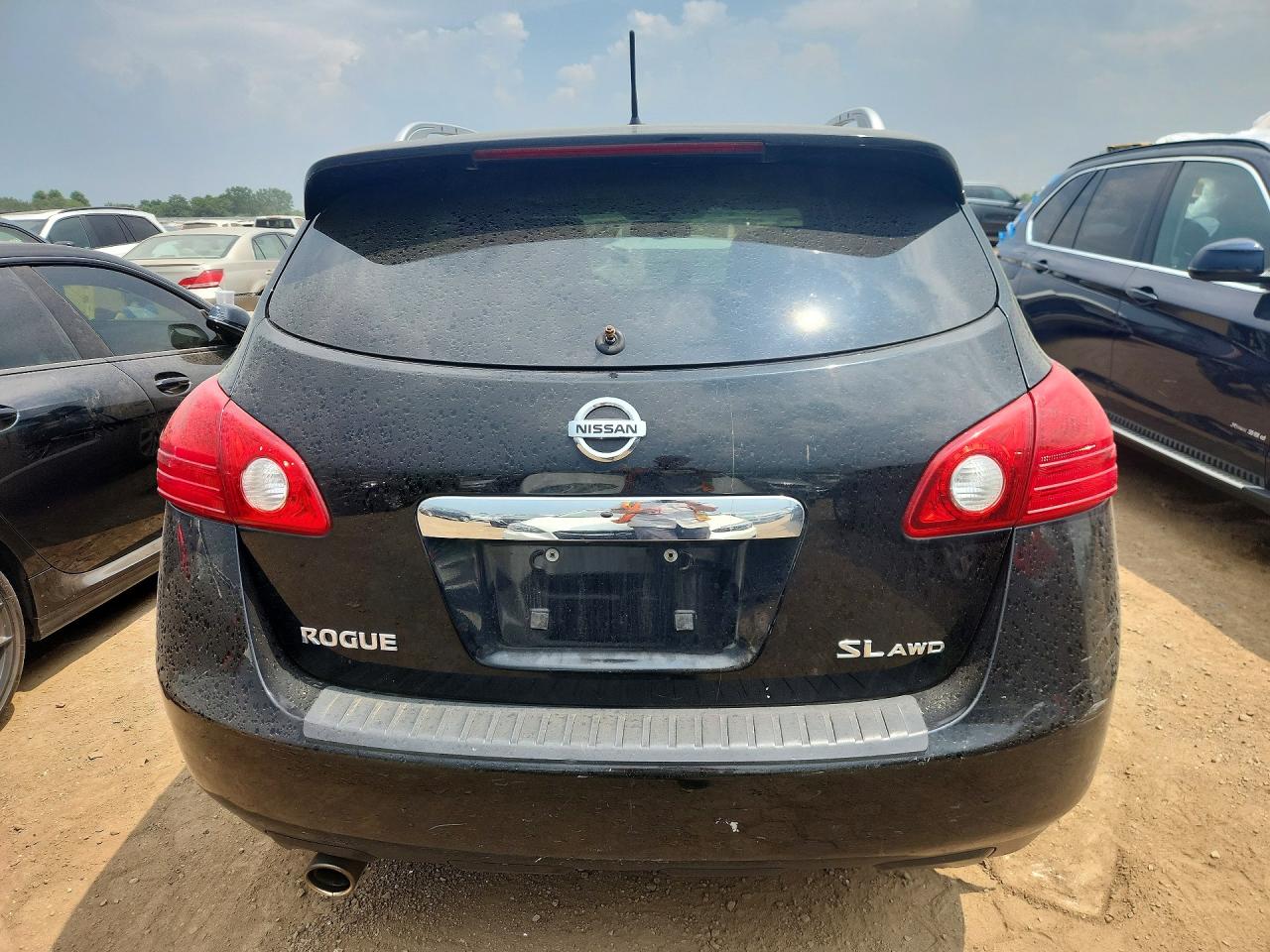 2013 Nissan Rogue S Черный vin: JN8AS5MV6DW607402