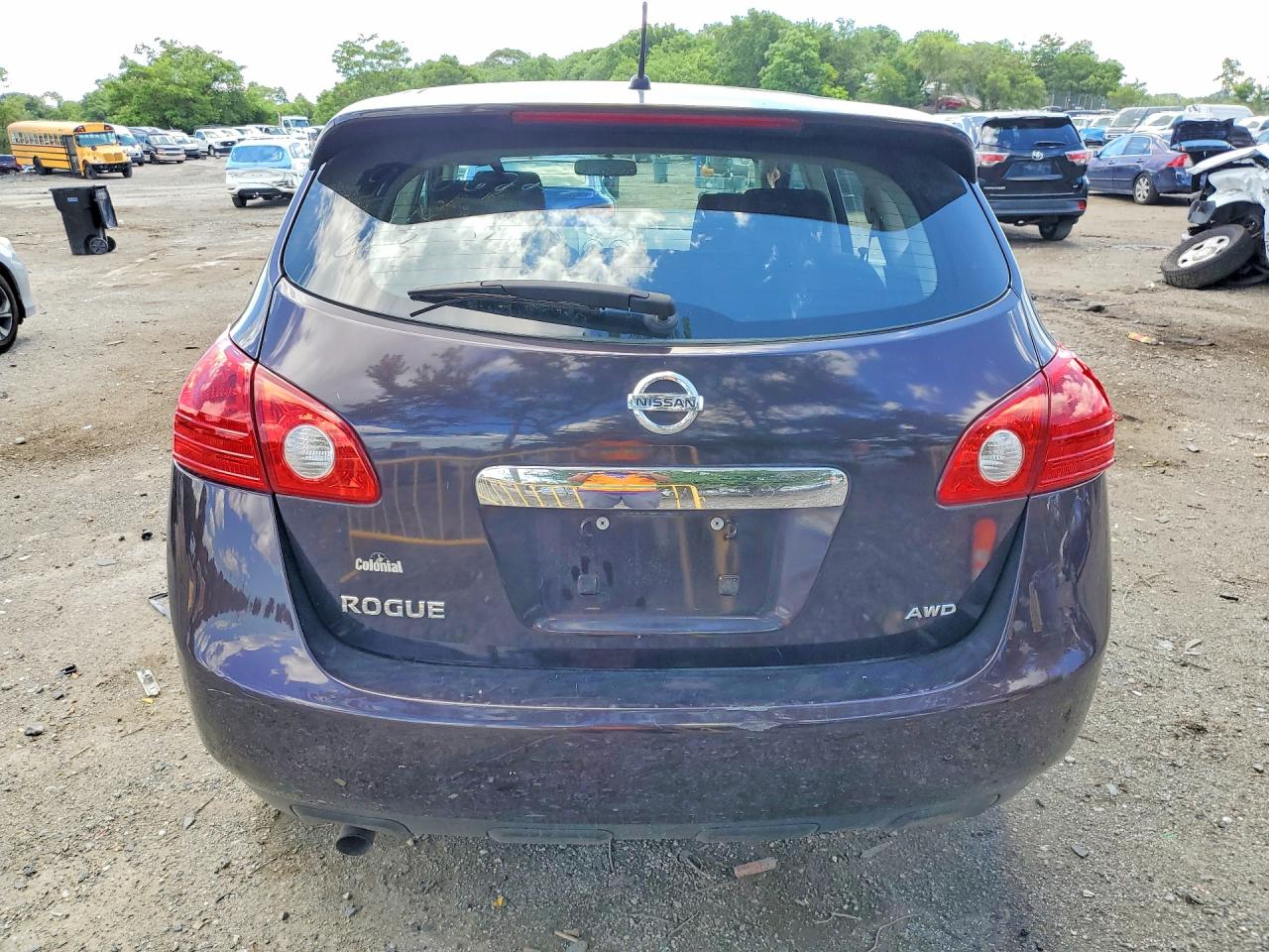2013 Nissan Rogue S Purple vin: JN8AS5MV6DW610297