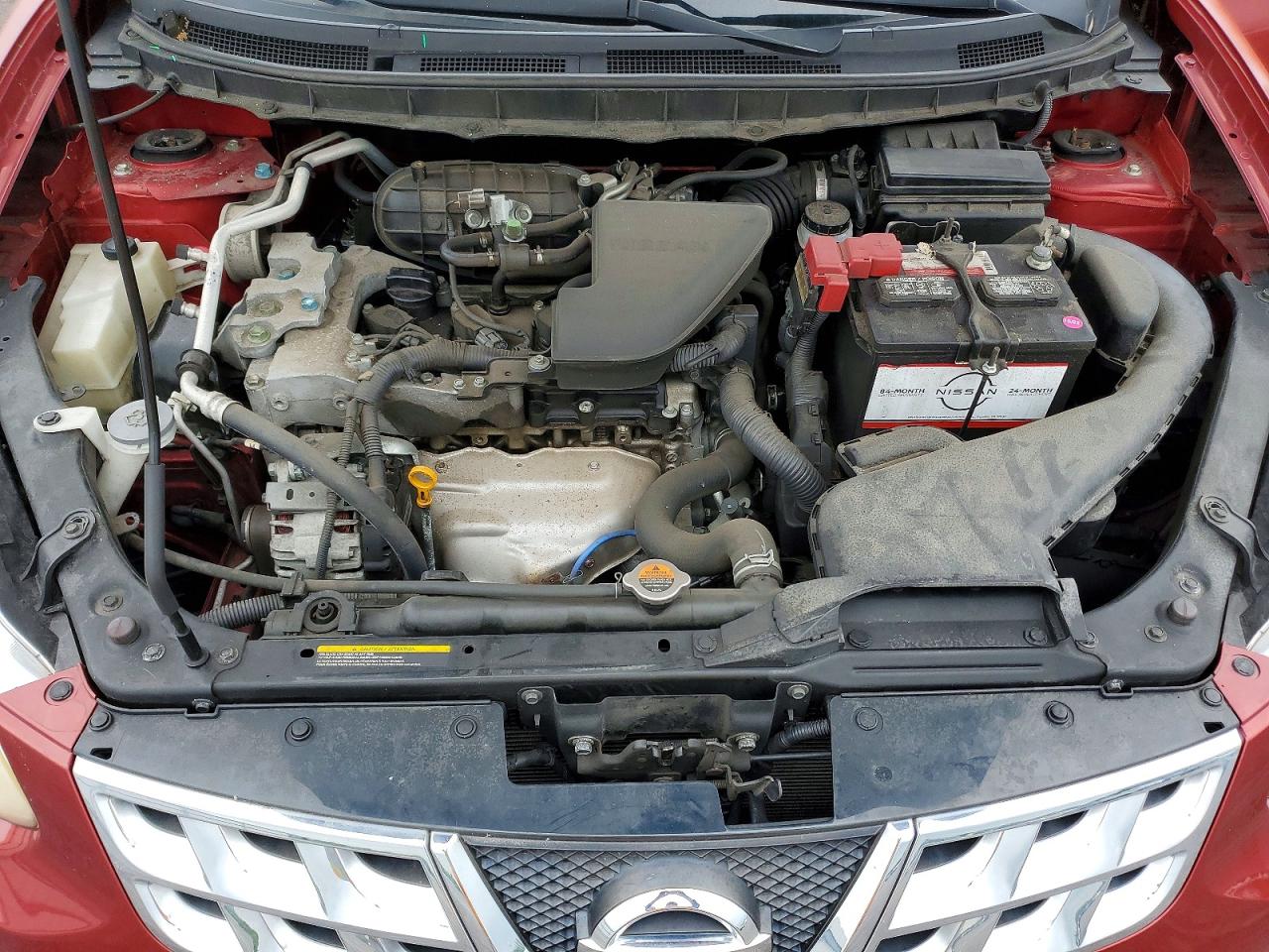 2013 Nissan Rogue S Красный vin: JN8AS5MV6DW613474