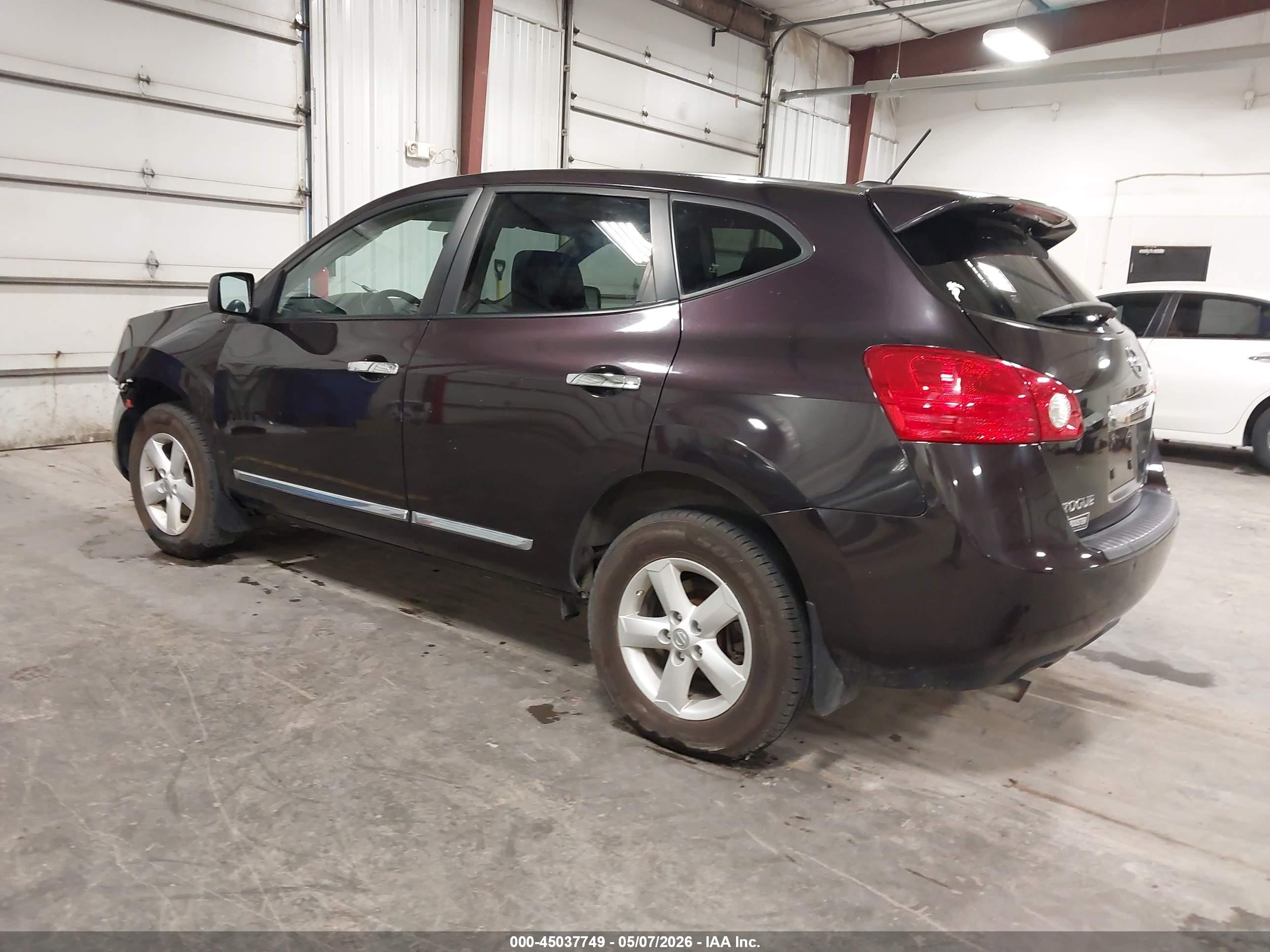 2013 Nissan Rogue S Purple vin: JN8AS5MV6DW620067