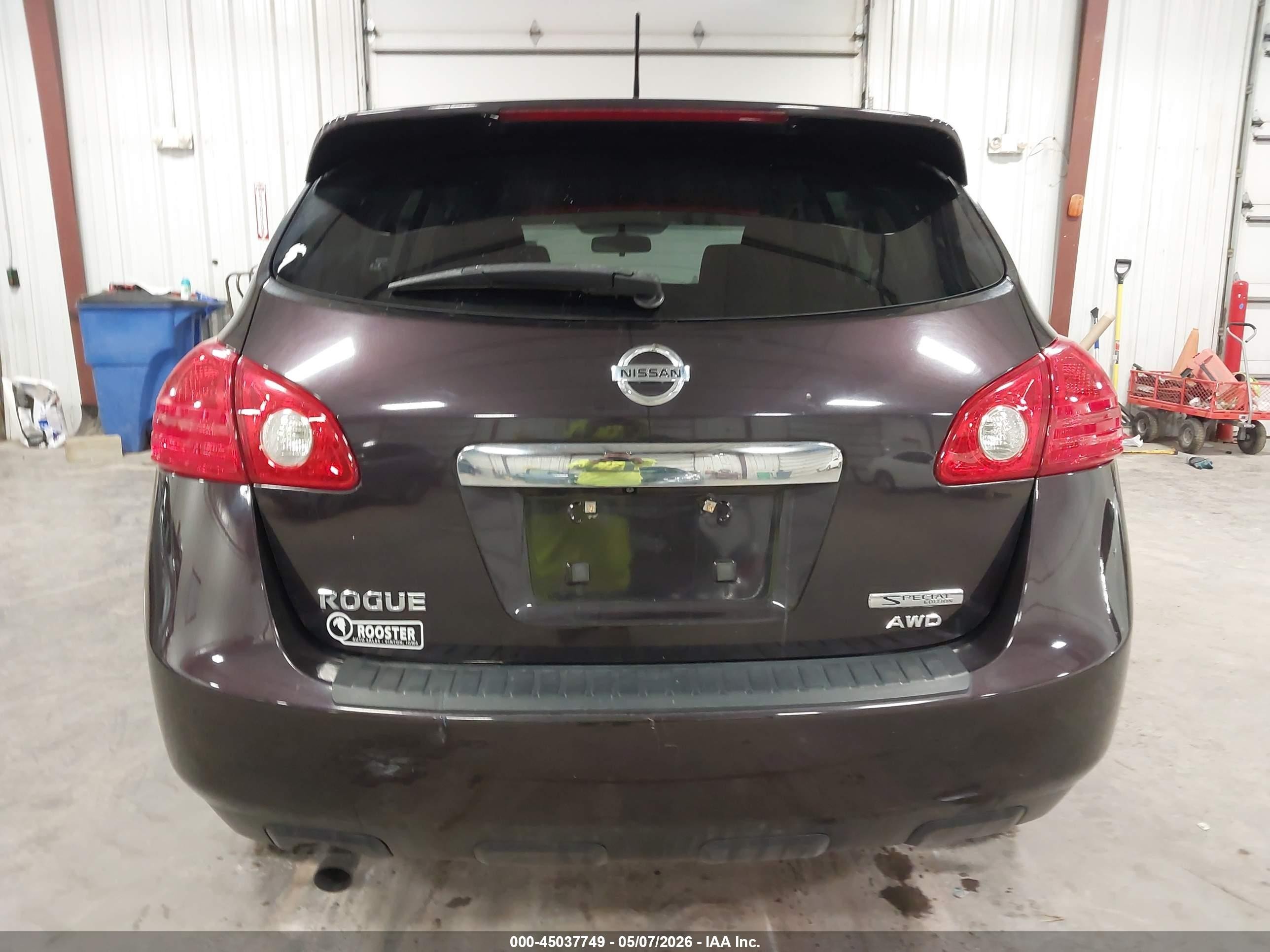 2013 Nissan Rogue S Purple vin: JN8AS5MV6DW620067