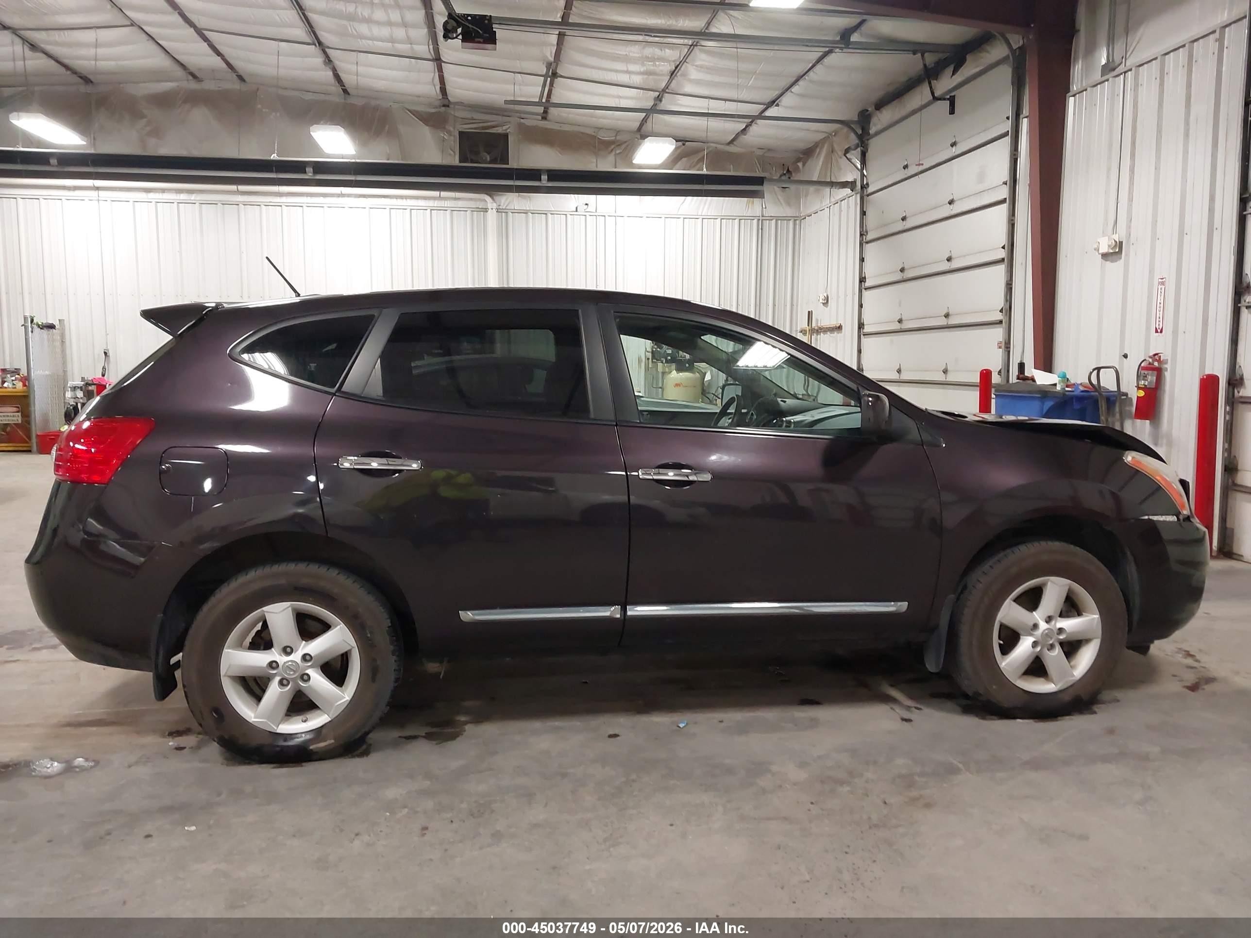 2013 Nissan Rogue S Purple vin: JN8AS5MV6DW620067