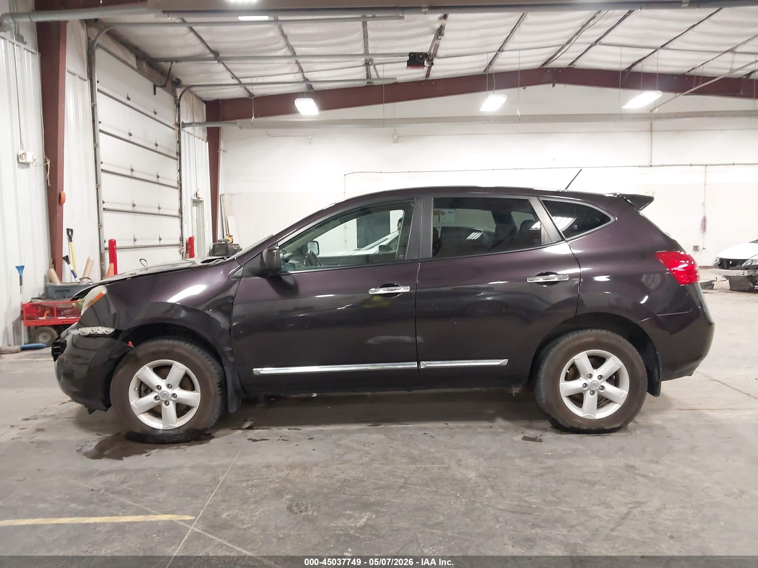 2013 Nissan Rogue S Purple vin: JN8AS5MV6DW620067