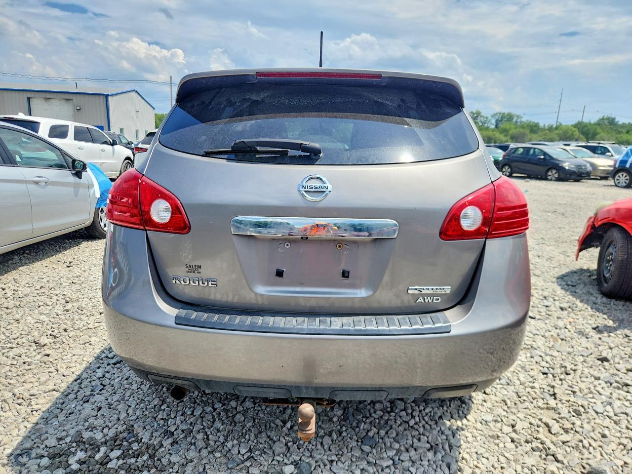 2013 Nissan Rogue S Gray vin: JN8AS5MV6DW620599