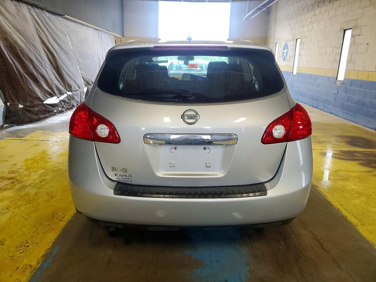 2013 Nissan Rogue S Silver vin: JN8AS5MV6DW621011