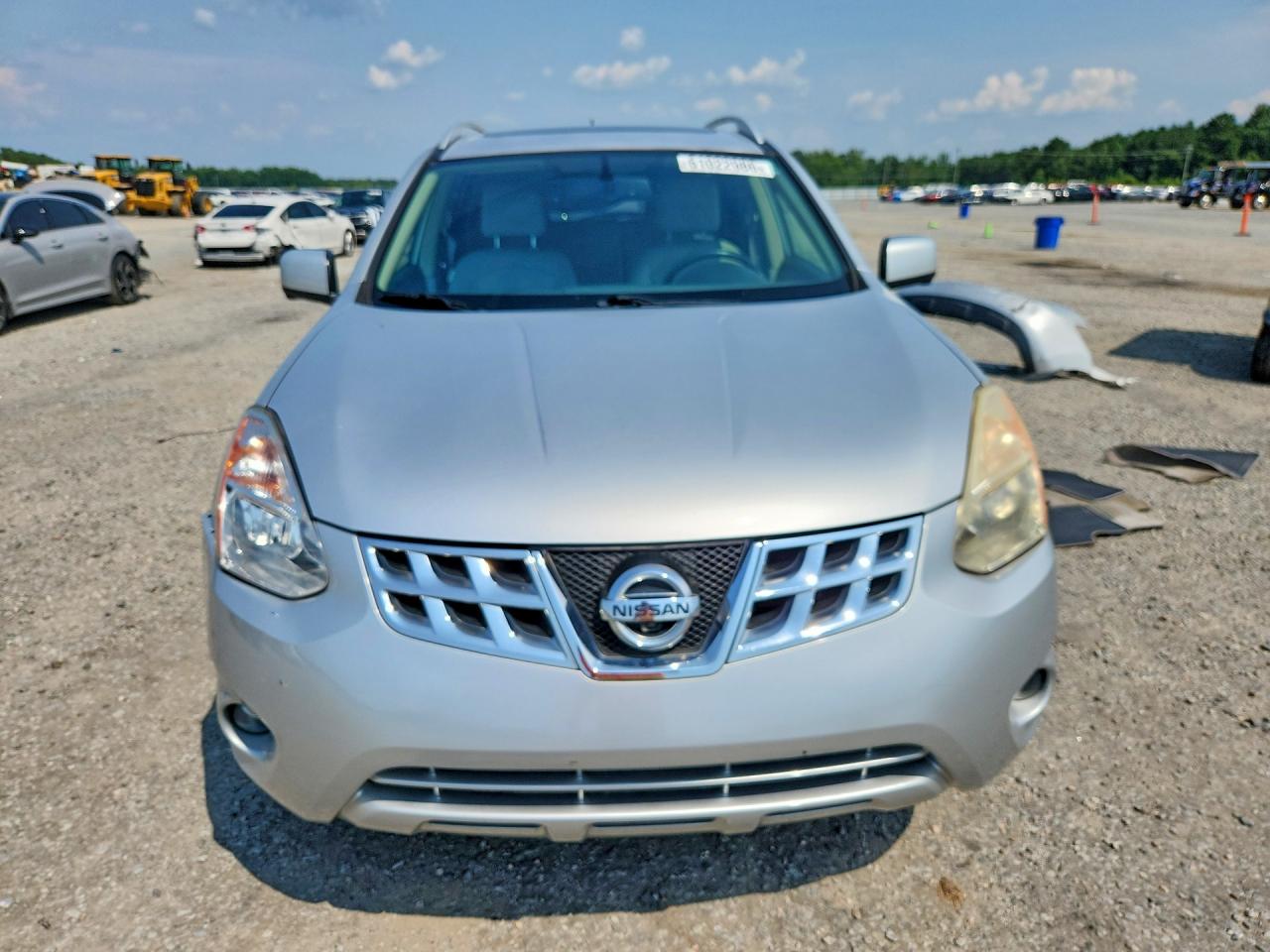 2013 Nissan Rogue S Silver vin: JN8AS5MV6DW625172