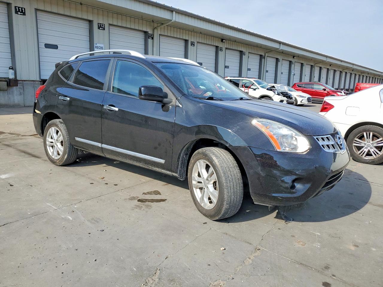 2013 Nissan Rogue S Black vin: JN8AS5MV6DW628959