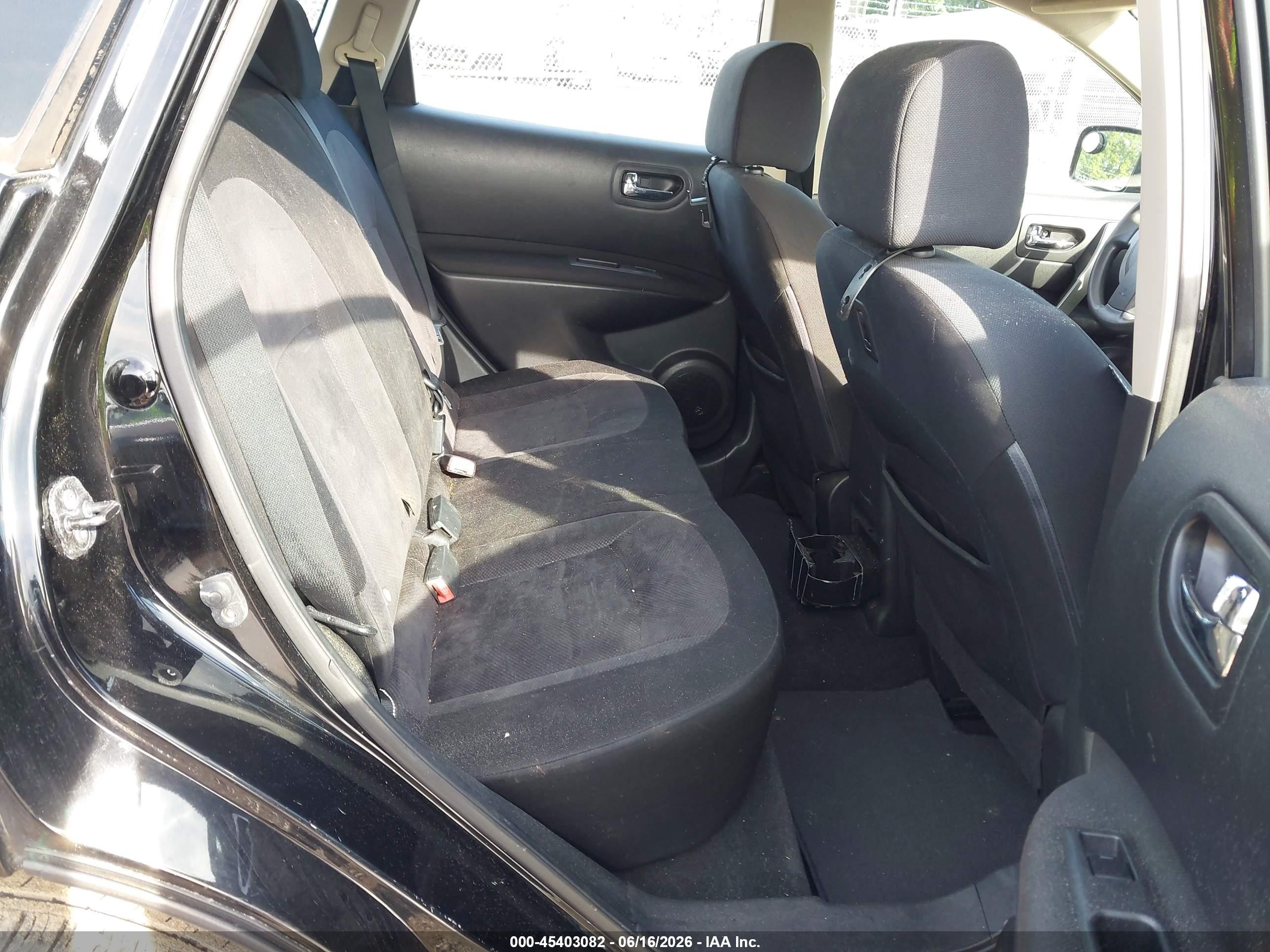 2013 Nissan Rogue S Black vin: JN8AS5MV6DW637614