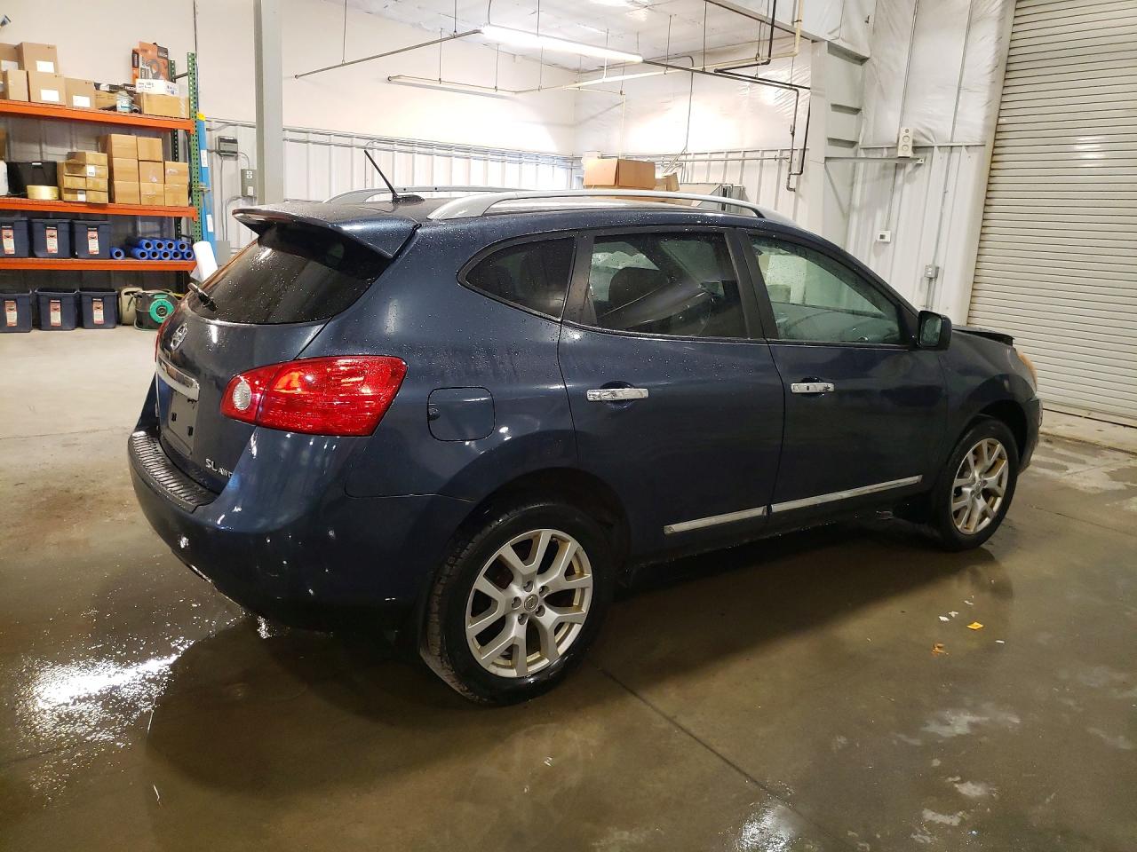 2013 Nissan Rogue S Blue vin: JN8AS5MV6DW641002