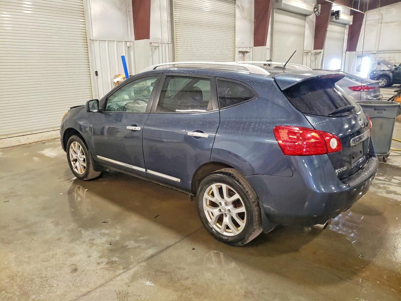 2013 Nissan Rogue S Blue vin: JN8AS5MV6DW641002