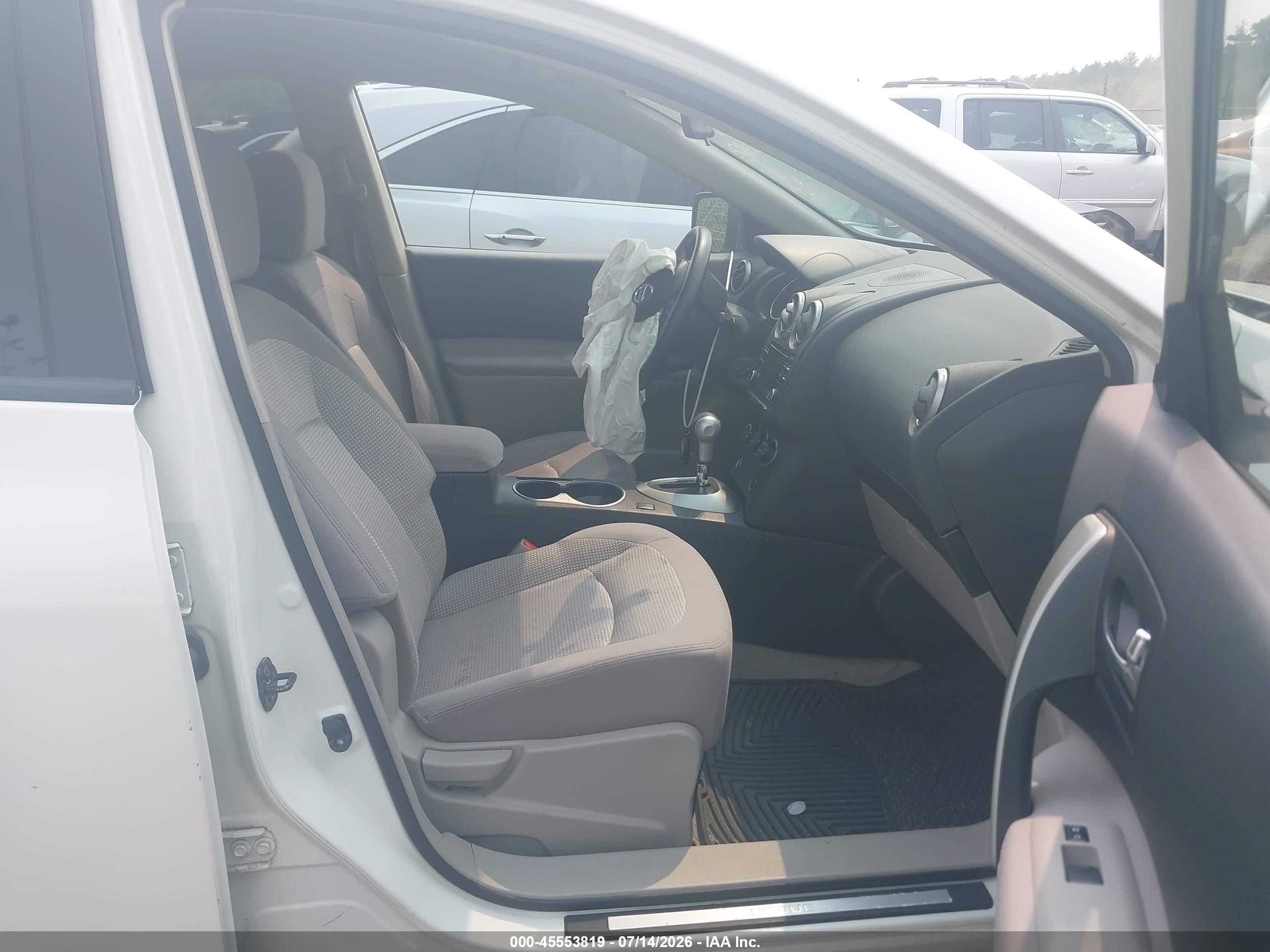 2013 Nissan Rogue Sv White vin: JN8AS5MV6DW641579