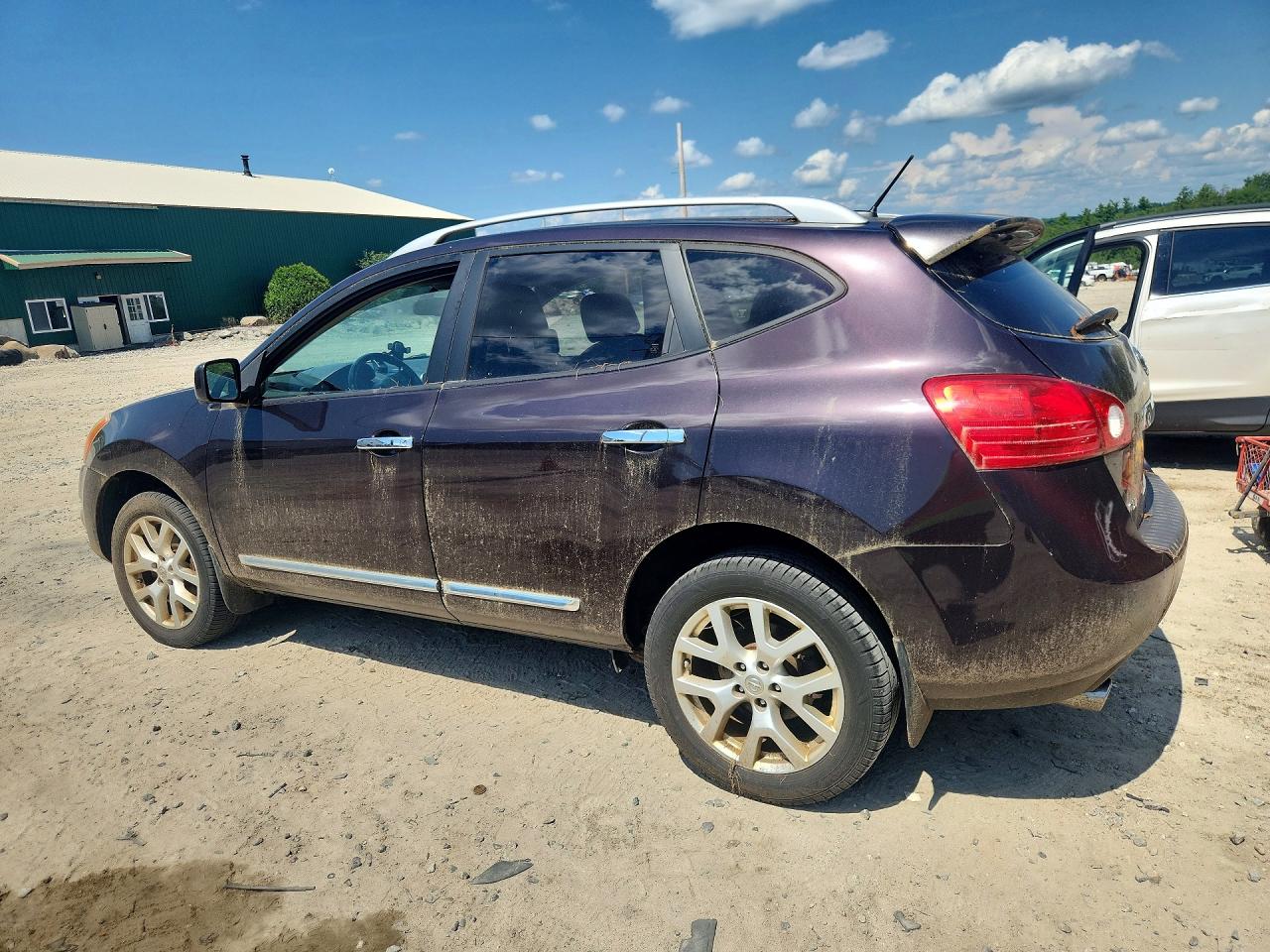 2013 Nissan Rogue S Purple vin: JN8AS5MV6DW646572