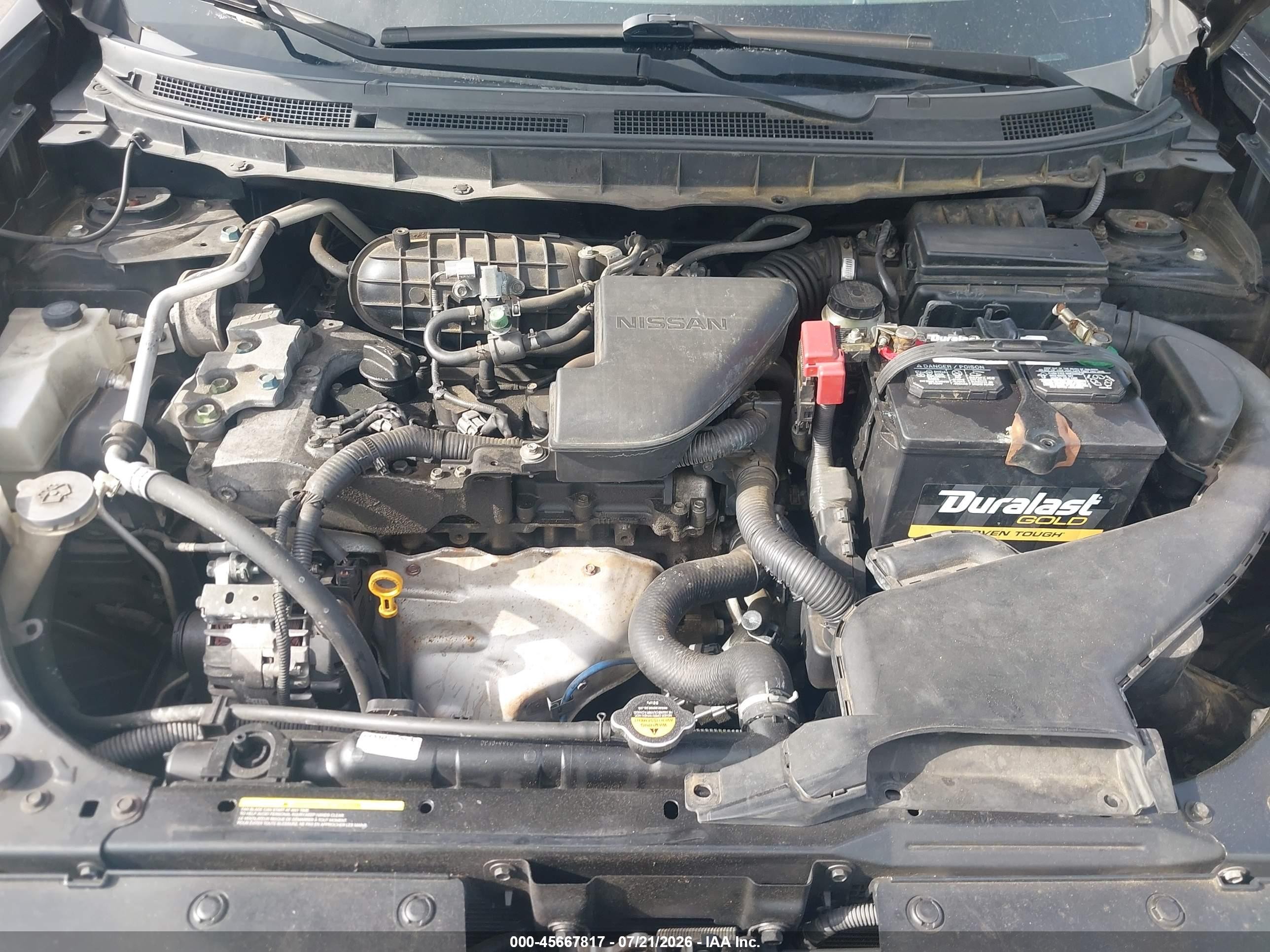 2013 Nissan Rogue S Black vin: JN8AS5MV6DW646894