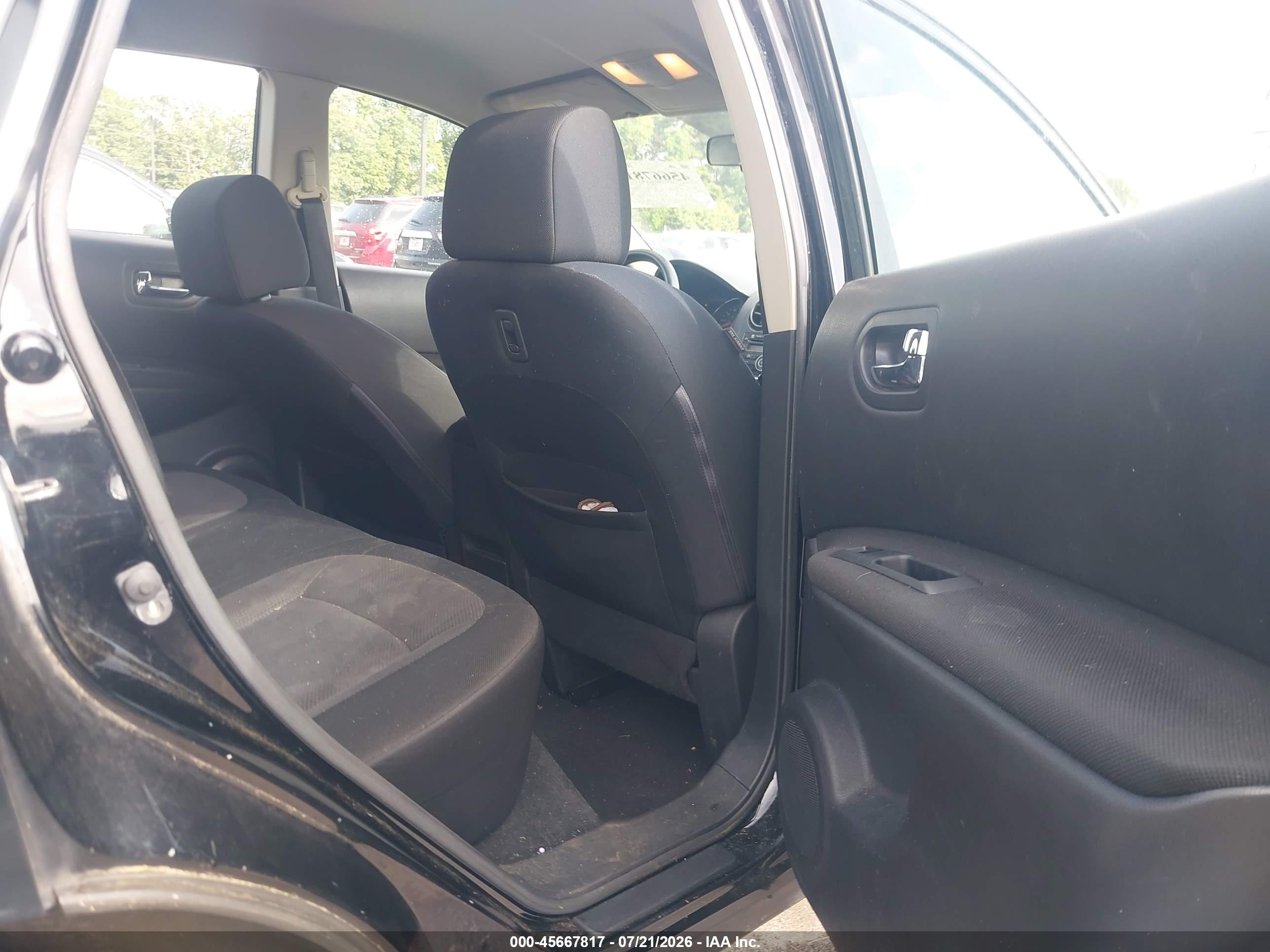 2013 Nissan Rogue S Black vin: JN8AS5MV6DW646894