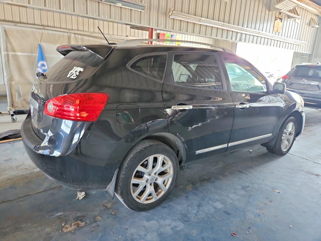 2013 Nissan Rogue S Черный vin: JN8AS5MV6DW650203