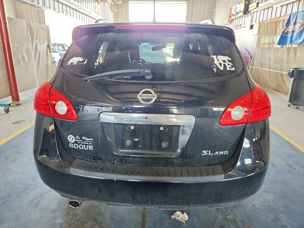 2013 Nissan Rogue S Черный vin: JN8AS5MV6DW650203