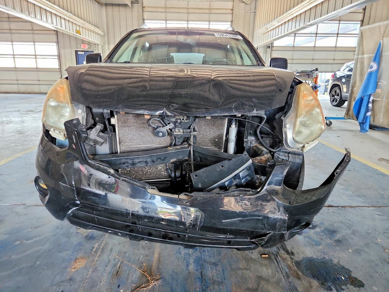 2013 Nissan Rogue S Черный vin: JN8AS5MV6DW650203
