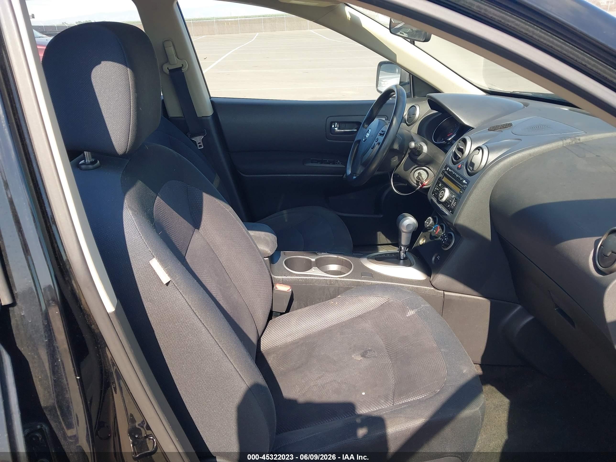 2013 Nissan Rogue S Black vin: JN8AS5MV6DW658608