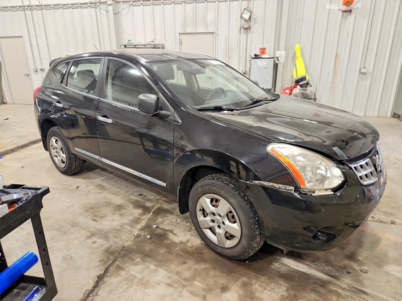 2013 Nissan Rogue S Черный vin: JN8AS5MV6DW664148