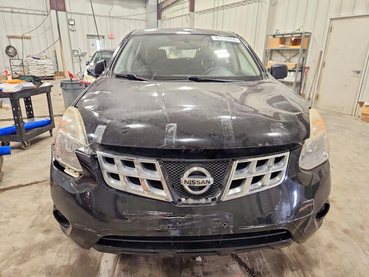 2013 Nissan Rogue S Черный vin: JN8AS5MV6DW664148