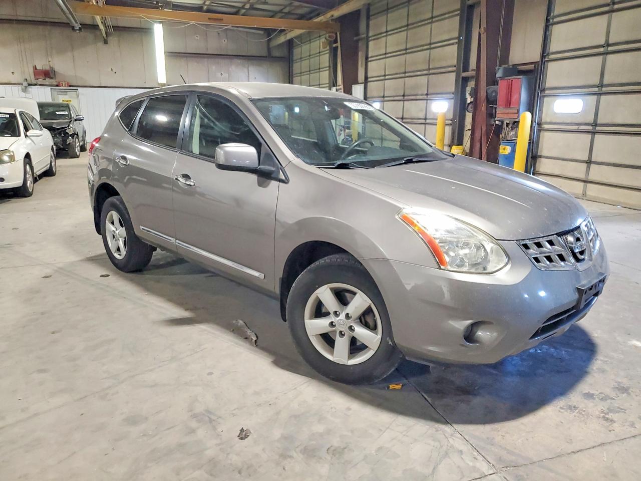 2013 Nissan Rogue S Gray vin: JN8AS5MV6DW664344