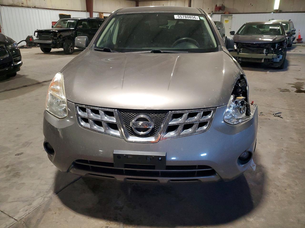 2013 Nissan Rogue S Gray vin: JN8AS5MV6DW664344