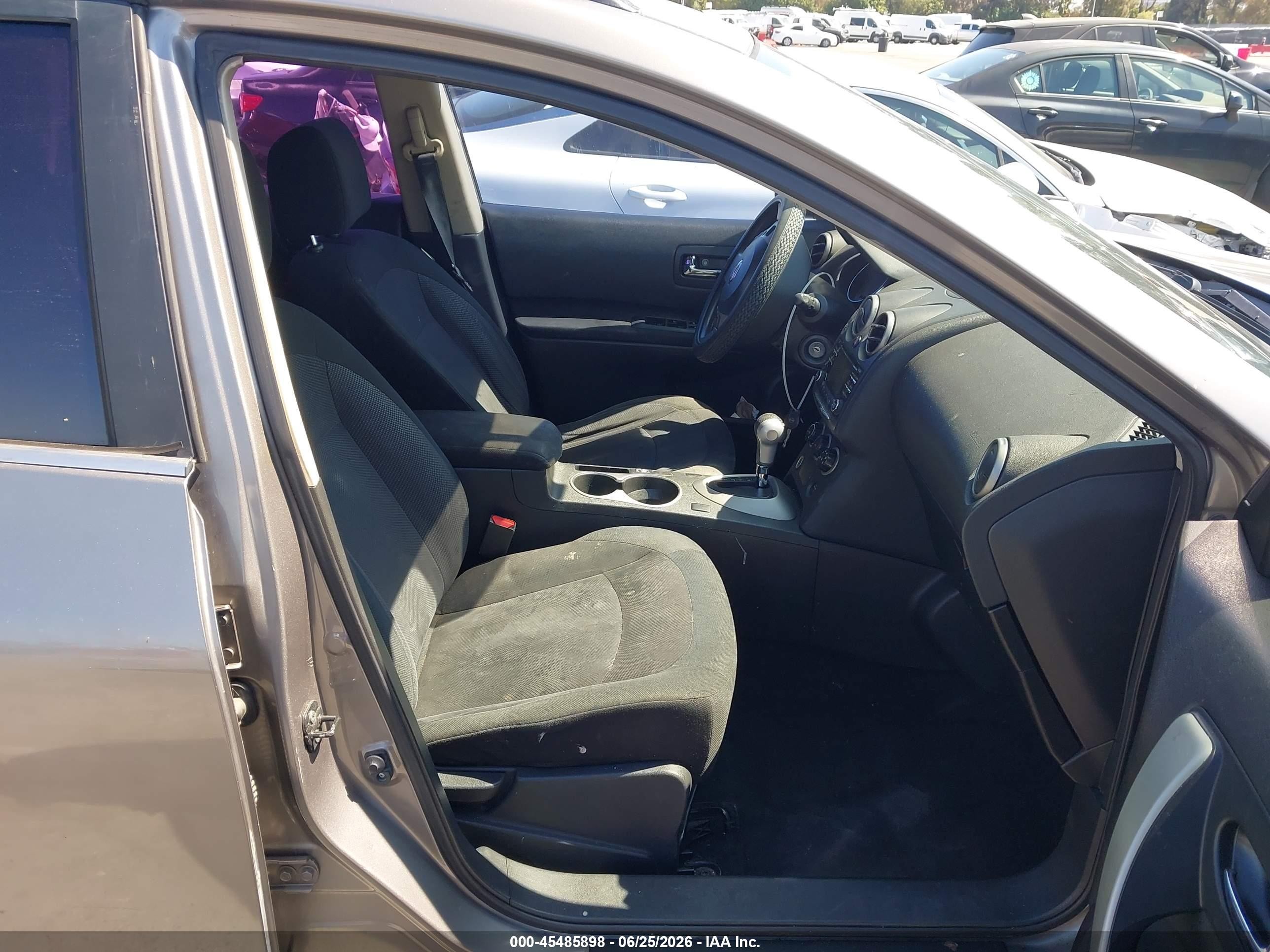 2014 Nissan Rogue Select S Серый vin: JN8AS5MV6EW203498