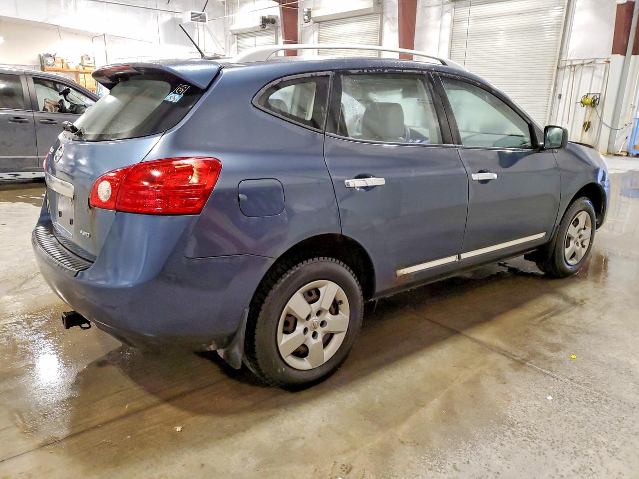 2014 Nissan Rogue Select S Синий vin: JN8AS5MV6EW204408