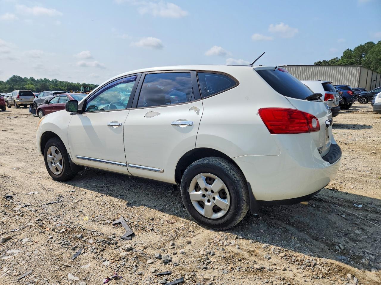 2014 Nissan Rogue Select S White vin: JN8AS5MV6EW703676